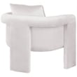 Meridian Furniture Sloan Cream Velvet Accent Chair