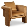 Meridian Furniture Sloan Saddle Velvet Accent Chair