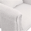 Meridian Furniture Stylus Cream Boucle Fabric Accent Chair