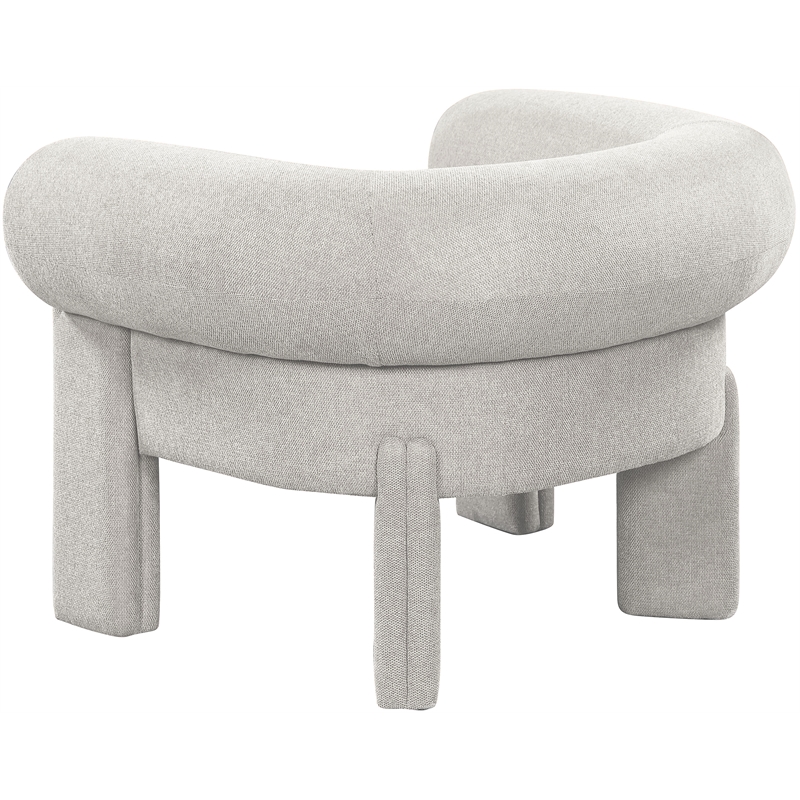 Meridian Furniture Stefano Beige Fabric Accent Chair