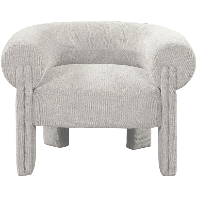 Meridian Furniture Stefano Beige Fabric Accent Chair
