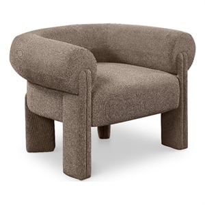Meridian Furniture Stefano Brown Fabric Accent Chair