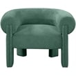 Meridian Furniture Stefano Green Fabric Accent Chair