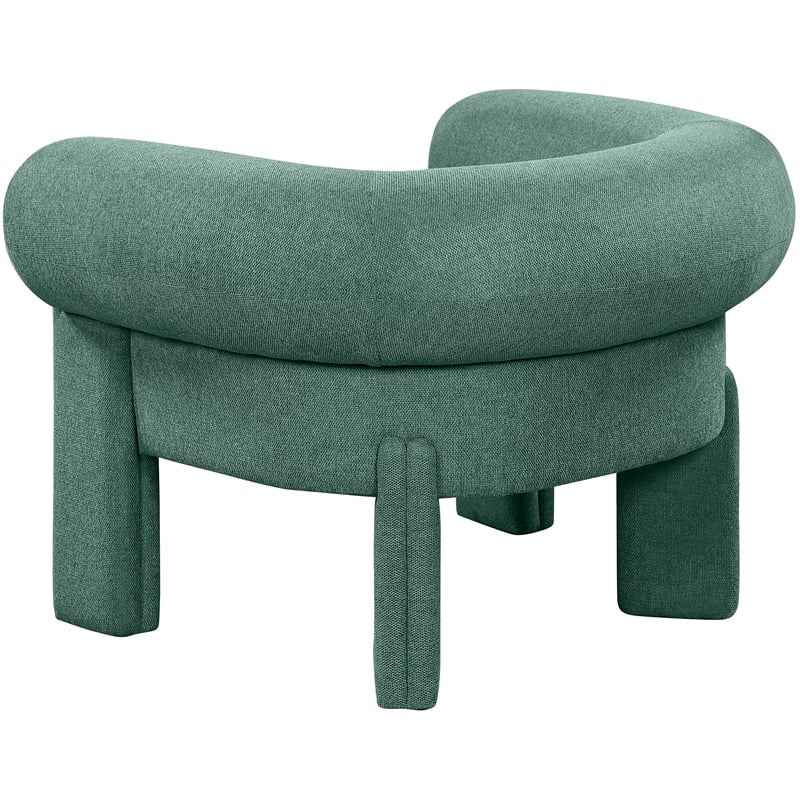Meridian Furniture Stefano Green Fabric Accent Chair