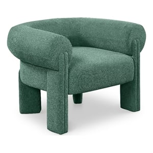 Meridian Furniture Stefano Green Fabric Accent Chair