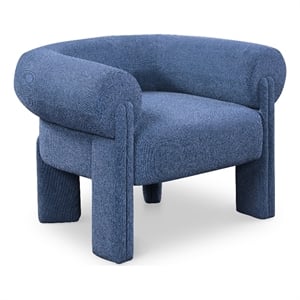 Meridian Furniture Stefano Navy Fabric Accent Chair
