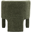 Meridian Furniture Sawyer Green Chenille Fabric Accent Chair