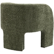 Meridian Furniture Sawyer Green Chenille Fabric Accent Chair