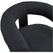 Meridian Furniture Winston Black Boucle Fabric Accent Chair