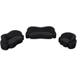 Meridian Furniture Principessa Black Boucle Fabric Sofa