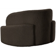 Meridian Furniture Principessa Brown Boucle Fabric Chair