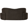 Meridian Furniture Principessa Brown Boucle Fabric Loveseat
