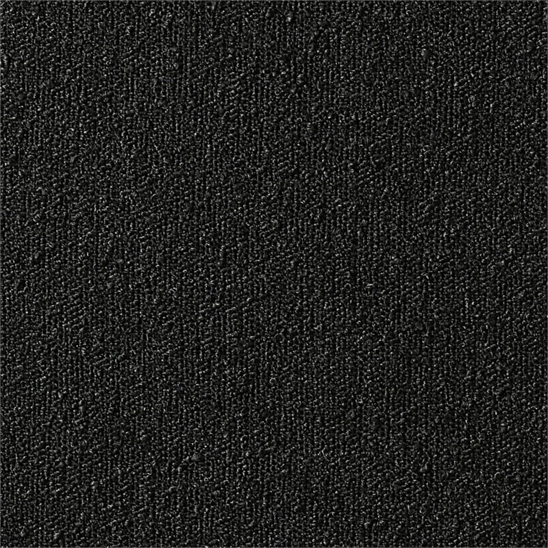 Meridian Furniture Ollie Black Boucle Fabric Corner