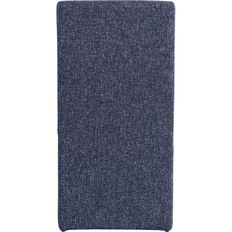 Meridian Furniture Benson Blue Linen Textured Fabric Dining Chair (Set of 2)