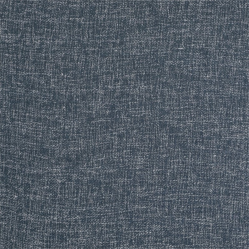 Meridian Furniture Benson Blue Linen Textured Fabric Dining Chair (Set of 2)