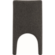 Meridian Furniture Gramercy Black Linen Textured Fabric Dining Chair (Set of 2)