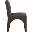 Meridian Furniture Gramercy Black Linen Textured Fabric Dining Chair (Set of 2)