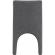 Meridian Furniture Gramercy Blue Linen Textured Fabric Dining Chair (Set of 2)