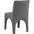 Meridian Furniture Gramercy Blue Linen Textured Fabric Dining Chair (Set of 2)