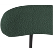 Meridian Furniture Beacon Green Boucle Fabric Stool (Set of 2)