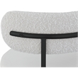 Meridian Furniture Beacon Cream Vegan Leather Seat Stool (Set of 2)