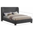 Meridian Furniture Penny Black Fabric Full Bed