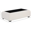 Meridian Furniture Diana Cream Coffee Table