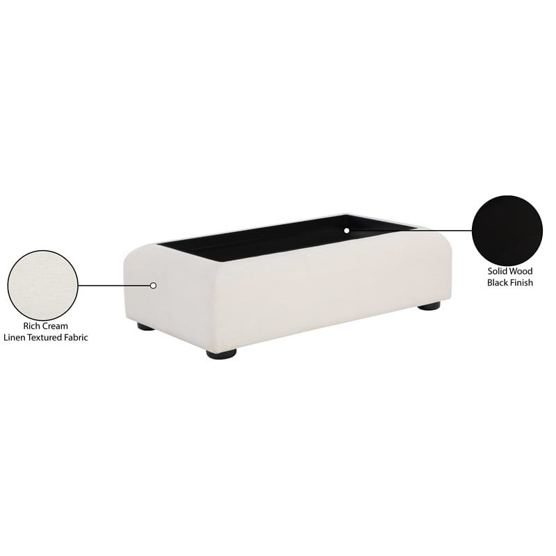 Meridian Furniture Diana Cream Coffee Table