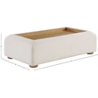 Meridian Furniture Diana Cream Coffee Table