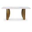 Meridian Furniture Niya White Dining Table
