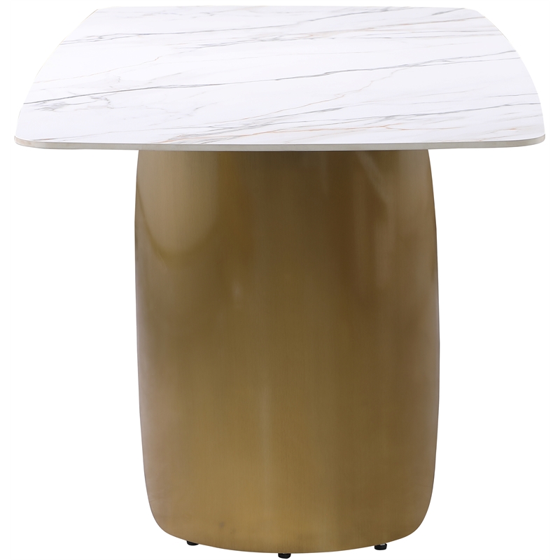 Meridian Furniture Niya White Dining Table