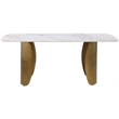 Meridian Furniture Niya White Dining Table