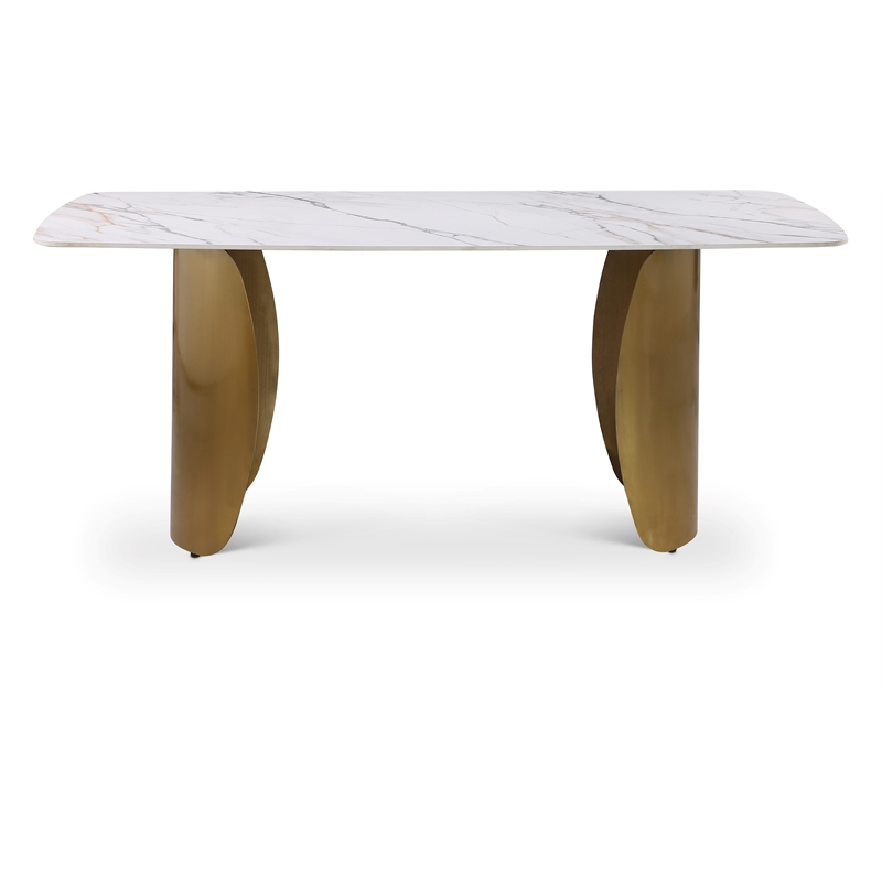 Meridian Furniture Niya White Dining Table