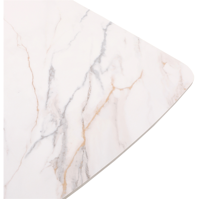 Meridian Furniture Niya White Dining Table