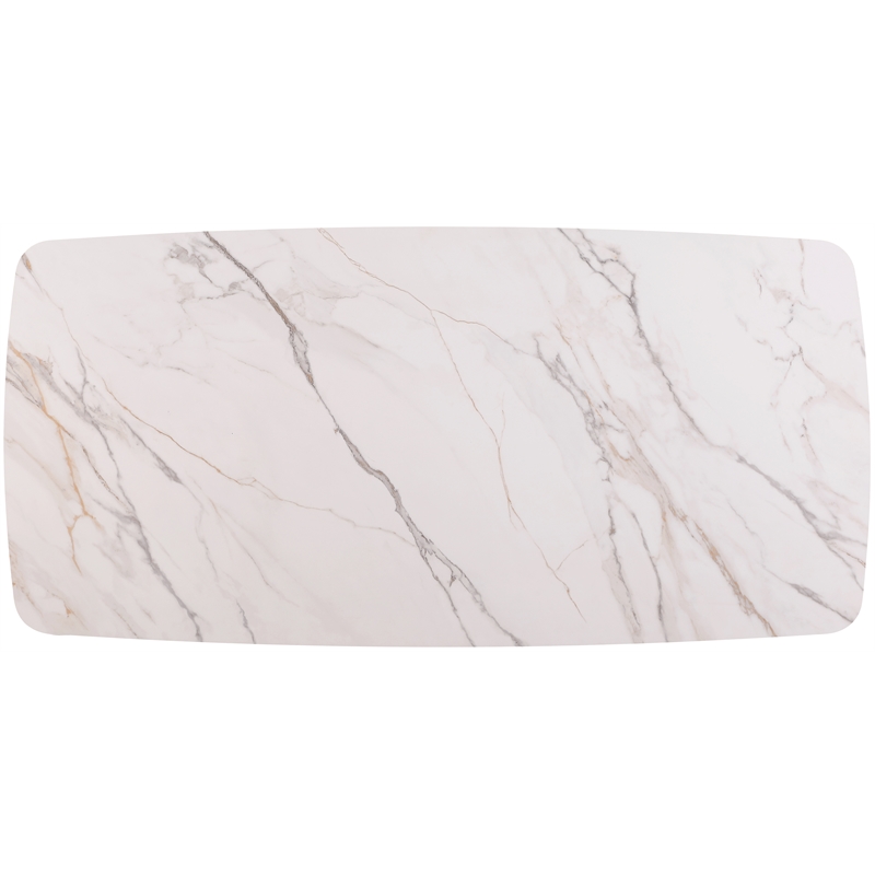 Meridian Furniture Niya White Dining Table