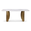 Meridian Furniture Niya White Dining Table