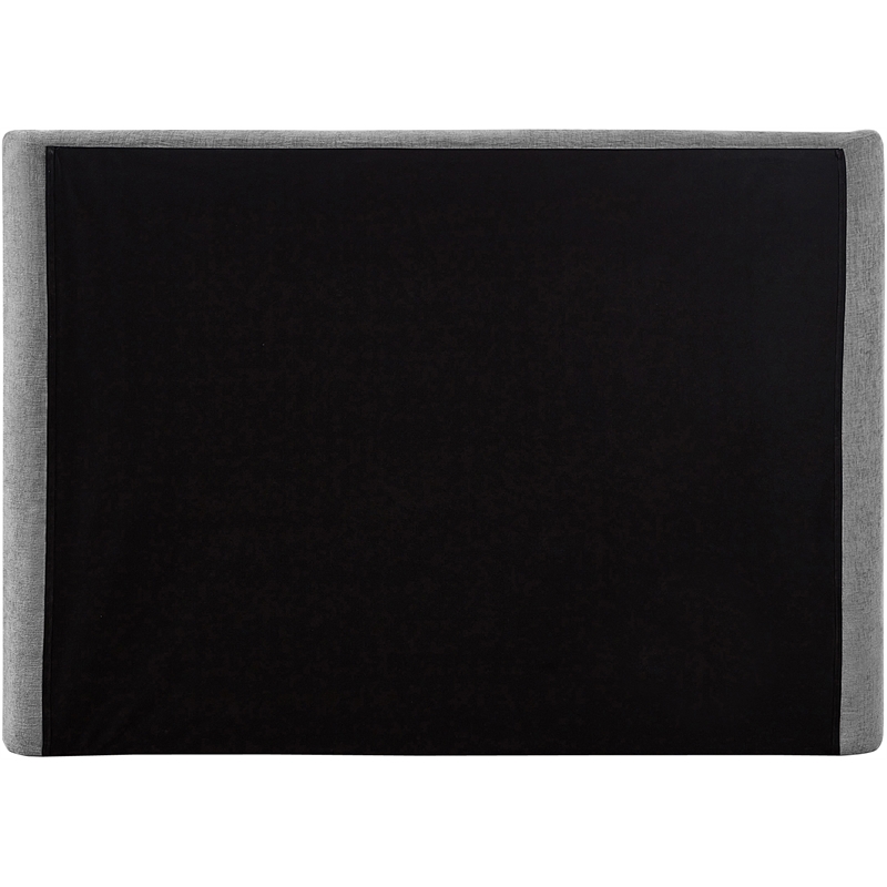 Meridian Furniture Penny Light Grey Chenille Fabric Full Bed