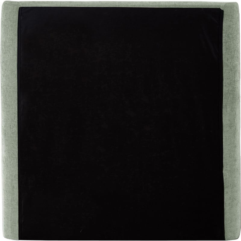 Meridian Furniture Penny Mint Green Chenille Fabric Twin Bed