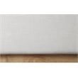 Meridian Furniture Logan Cream Linen Textured Fabric Full Bed