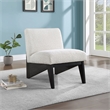 Meridian Furniture Chapman Cream Boucle Fabric Accent Chair