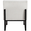 Meridian Furniture Chapman Cream Boucle Fabric Accent Chair