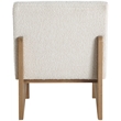 Meridian Furniture Chapman Cream Boucle Fabric Accent Chair