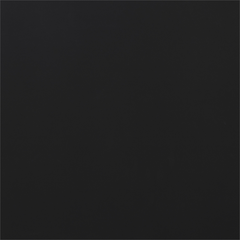 Meridian Furniture Cube Black Vegan Leather Armless Chair