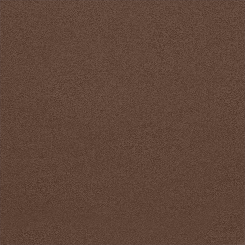 Meridian Furniture Arc Brown Vegan Leather Ottoman