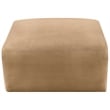 Meridian Furniture Arc Camel Velvet Ottoman