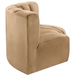 Meridian Furniture Arc Camel Velvet Modular Sectional