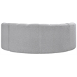 Meridian Furniture Arc Grey Boucle Fabric Modular Sectional