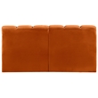 Meridian Furniture Arc Cognac Velvet Modular Sectional
