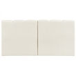 Meridian Furniture Arc Cream Velvet Modular Sectional