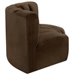 Meridian Furniture Arc Brown Velvet Modular Sectional